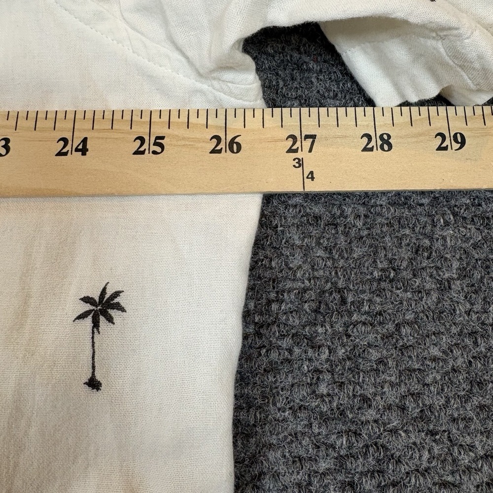 Junk Food X Disney Mickey Mouse Short Sleeve Button Up Mens XXL White Palm Tree - Picture 7 of 7